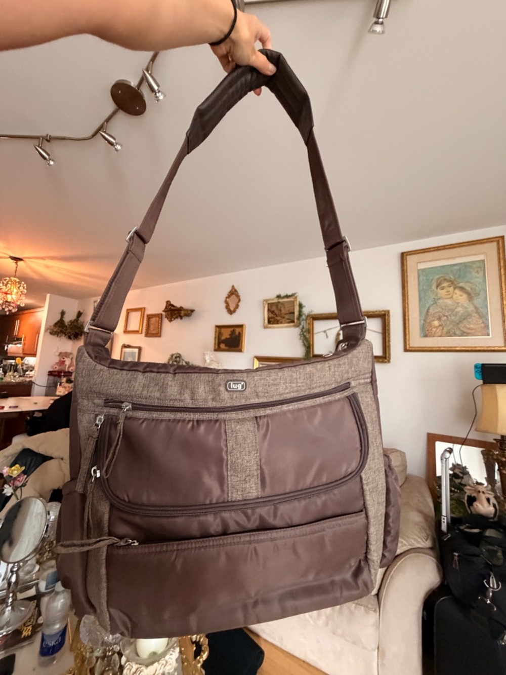 lug Messenger Crossbody Bag